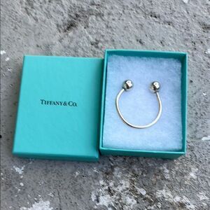 Tiffany Sterling silver key ring